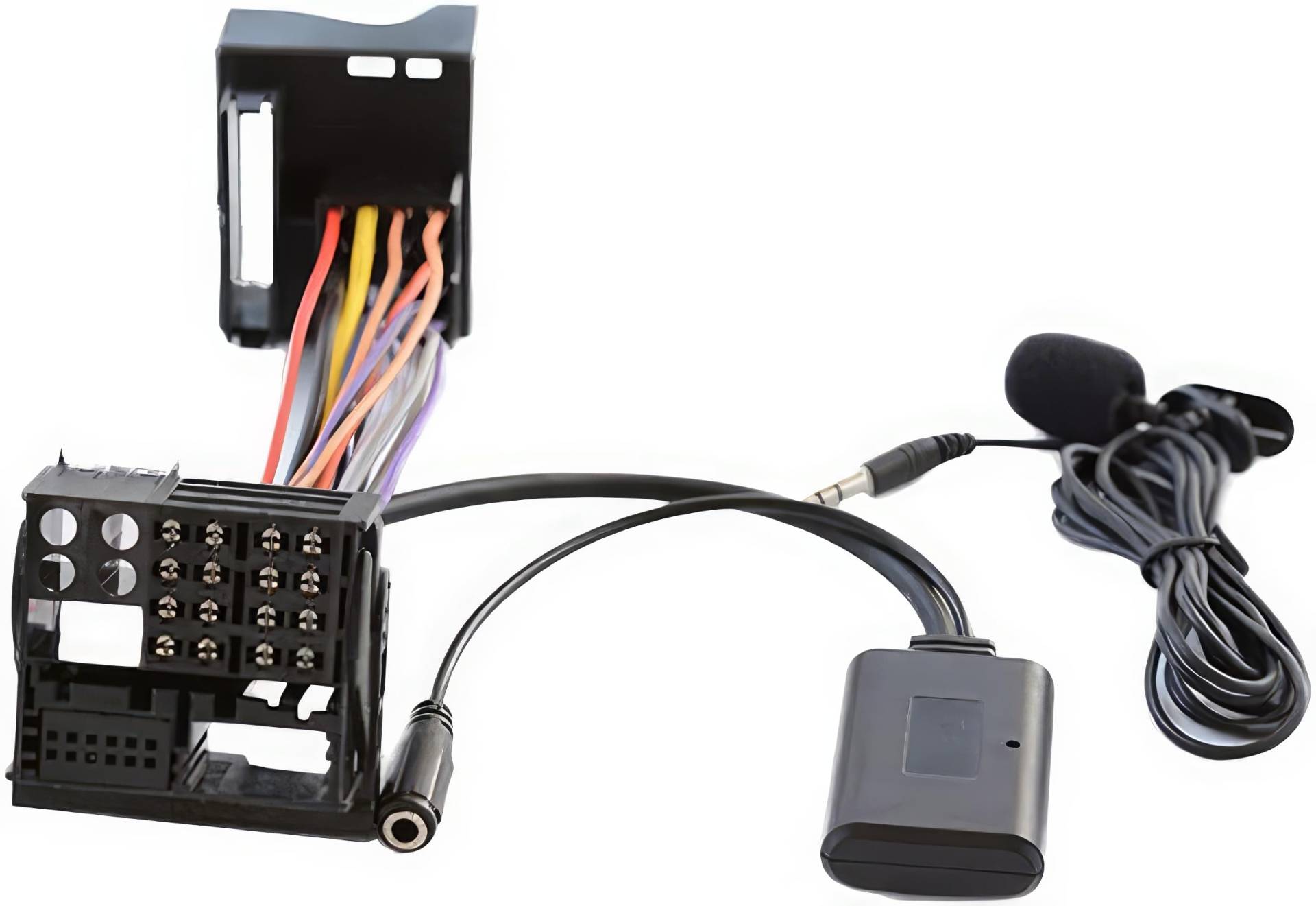 Riloer Bluetooth Audio AUX Adapter mit Mikrofon, passend für BMVV Z4 (E85/E86), X3 (E83), Mini Cooper (R50/JCW), Mini Cooper S R53 von Riloer