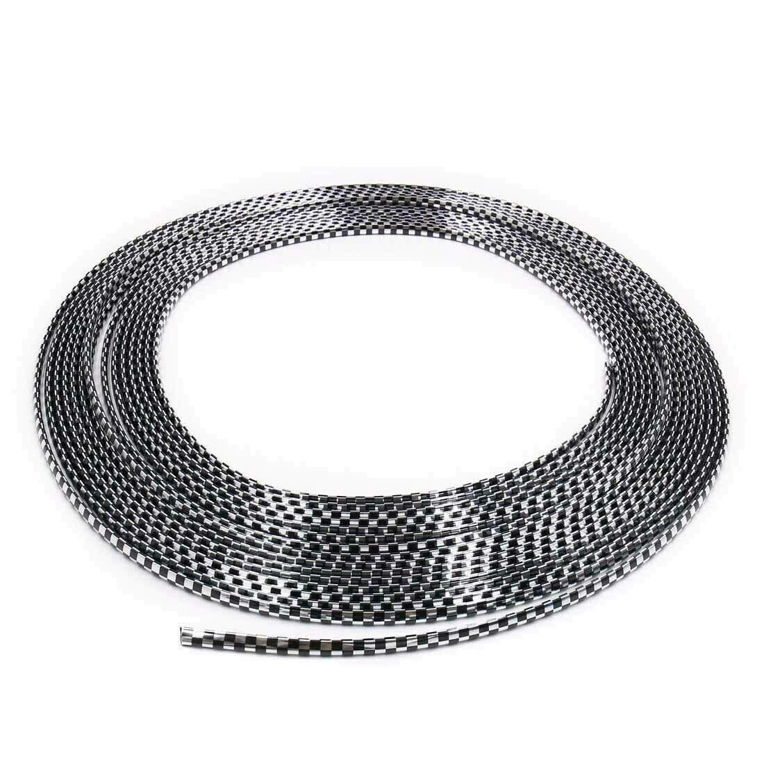 Riloer DIY Autoinnenverkleidungsstreifen Dekoration Universal 5m ABS 3D Streifen mit Werkzeug Innendekoration Zierleiste Zubehör Kohlefaser Riloer DIY Autoinnenverkleidungsstreifen Dekoration Universal 5m ABS 3D Streifen mit Werkzeug Innendekoration Zierleiste Zubehör Kohlefaser von Riloer
