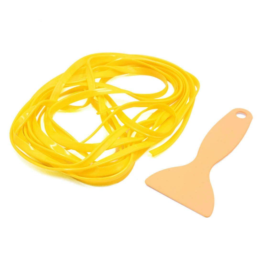 Riloer DIY auto innen zierleiste dekoration universal 5m ABS 3D streifen mit werkzeug auto innen zierleiste zubehör gelb Riloer DIY auto innen zierleiste dekoration universal 5m ABS 3D streifen mit werkzeug auto innen zierleiste zubehör gelb von Riloer