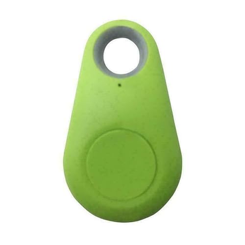 Riloer Mini Smart Bluetooth 4.0 GPS-Tracker-Finder, geeignet für Auto-Babyschlüssel-Haustierortungsalarm, 1x Grün von Riloer
