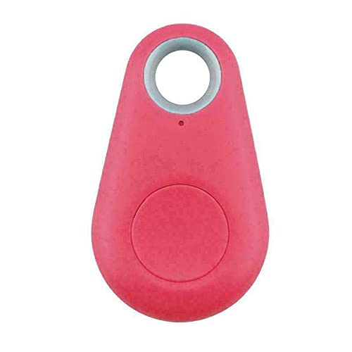Riloer Mini Smart Bluetooth 4.0 GPS-Tracker-Finder, geeignet für Auto-Babyschlüssel-Haustierortungsalarm, 1x Rosenrot von Riloer