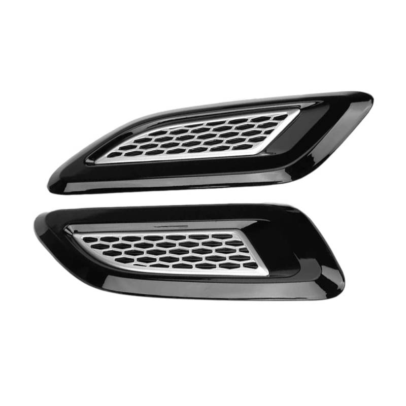 Riloer Motorhaube, Lüftungsschlitz-Abdeckung, Lüftungsschlitz-Abdeckung, Dekor für Land Rover Range Rover Evoque von Riloer