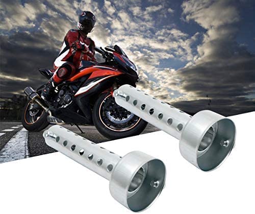 Riloer -Motorrad -Auspuffschalldämpfer, DB Killer, Universeller Einstellbares Abnehmbares Motorrad Können Schalldämpfer Schalldaffeln für 35/48/60mm, Schwanzabgase, Schwarz/Silber Riloer -Motorrad -Auspuffschalldämpfer, DB Killer, Universeller Einstellbares Abnehmbares Motorrad Können Schalldämpfer Schalldaffeln für 35/48/60mm, Schwanzabgase, Schwarz/Silber von Riloer