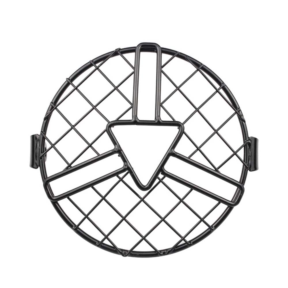 Riloer Motorrad-Frontscheinwerferabdeckung, Scheinwerfer-Metallgitter-Schutzabdeckung Riloer Motorrad-Frontscheinwerferabdeckung, Scheinwerfer-Metallgitter-Schutzabdeckung von Riloer