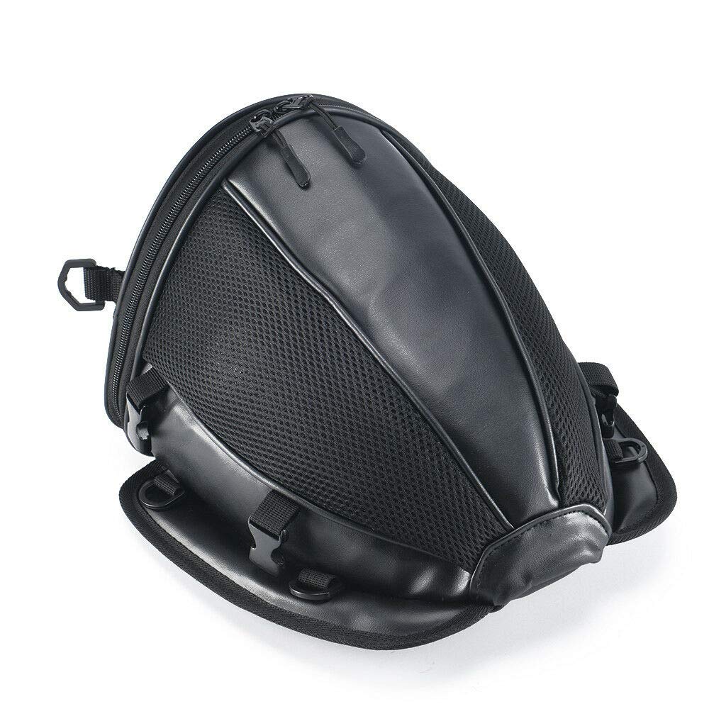 Riloer Motorrad Rücksitz Wasserdicht Multifunktionale Aufbewahrungstasche Handtasche Helmtasche Motorradzubehör von Riloer