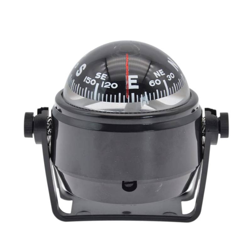Riloer Nachtsicht-Kompass-Übersee-Auto-Kompass-Kugel, Nautischer Kompass, Auto- und Bootsrichtungs-Kompass-Instrument von Riloer