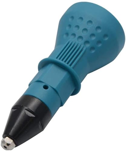 Riloer Nietpistole für Akku-Bohrer Elektrisch - Elektro-Nietmutterpistole Werkzeug Akku-Nietbohradapter (Blau) von Riloer