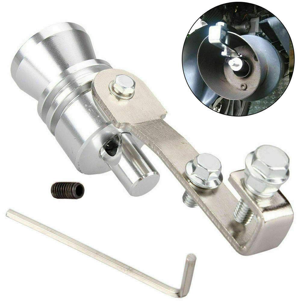Riloer Schalldämpfer Auto Turbo Auspuff Pfeife - Universal Auto Motorrad Schalldämpfer Auspuff Whistler, für Auto Auto Fahrzeug Lautes Abblaseventil Sound Roar Maker, XL Riloer Schalldämpfer Auto Turbo Auspuff Pfeife - Universal Auto Motorrad Schalldämpfer Auspuff Whistler, für Auto Auto Fahrzeug Lautes Abblaseventil Sound Roar Maker, XL von Riloer