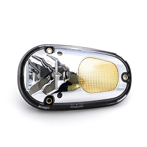 RING AUTOMOTIVE LED BL388SA seitliche Fahrtrichtungsanzeiger, silberfarben-Reflektor mit Bernstein-Einsatz von Ring Automotive