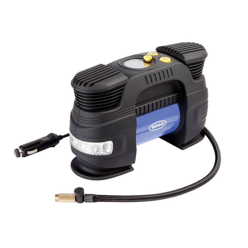 Ring Automotive RAC830 Digitaler Schnell-Druckluftkompressor, 12 V von Ring