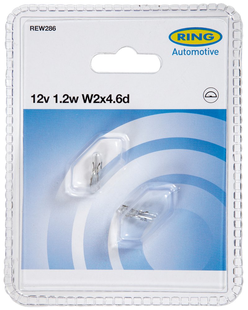 Ring Capless Dashboard Verlichting W2x4.6d set 2 stGroßbritanniens12v 1. von Ring Automotive