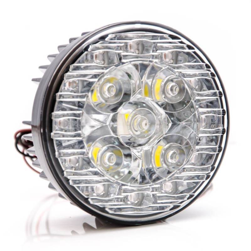 LED Tagfahrlicht- und Positionslampe rund universell TFL 95mm 24V E-Prüfzeichen von Ring