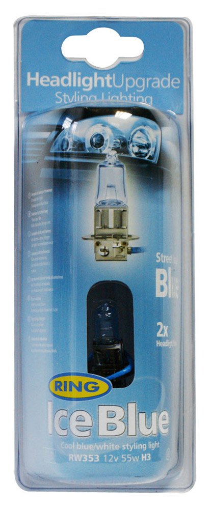 Ring Automotive RW353 Ring Halogenscheinwerfer 12V 55W H3 Pk22S, eisblau Ring Automotive RW353 Ring Halogenscheinwerfer 12V 55W H3 Pk22S, eisblau von Ring