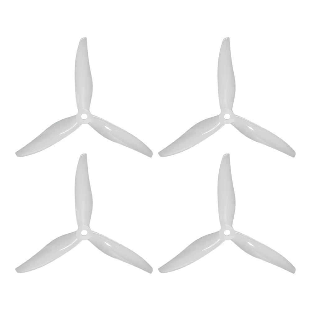 Rinteea 4PCS 51377 5 Propeller 3-Blatt CW+CCW FPV Propeller für RC Drohne FPV Racing Kompatibel mit 2207 Motoren C Rinteea 4PCS 51377 5 Propeller 3-Blatt CW+CCW FPV Propeller für RC Drohne FPV Racing Kompatibel mit 2207 Motoren C von Rinteea