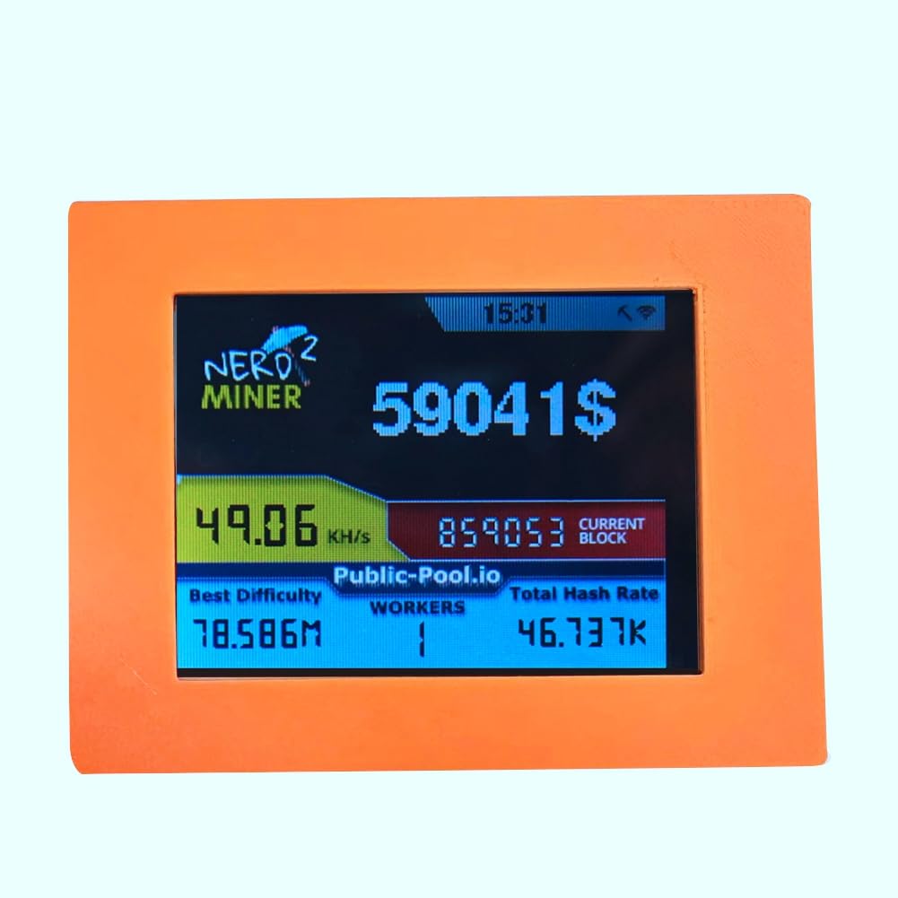 Rinteea Nerdminer V2 Miner 2,8 - -LCD -Display 56 /S Bitcoin Solo Miner Nerd Miner BTC Lotterie Miner Rinteea Nerdminer V2 Miner 2,8 - -LCD -Display 56 /S Bitcoin Solo Miner Nerd Miner BTC Lotterie Miner von Rinteea