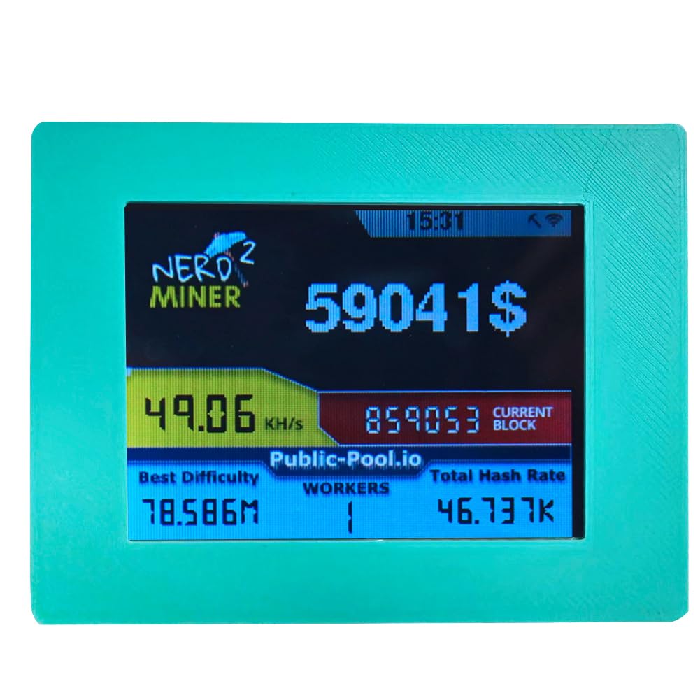 Rinteea Nerdminer V2 Miner 56 /S 2,8 - -LCD -Display BTC Lotterie Miner Bitcoin Solo Miner Nerd Miner A. Rinteea Nerdminer V2 Miner 56 /S 2,8 - -LCD -Display BTC Lotterie Miner Bitcoin Solo Miner Nerd Miner A. von Rinteea