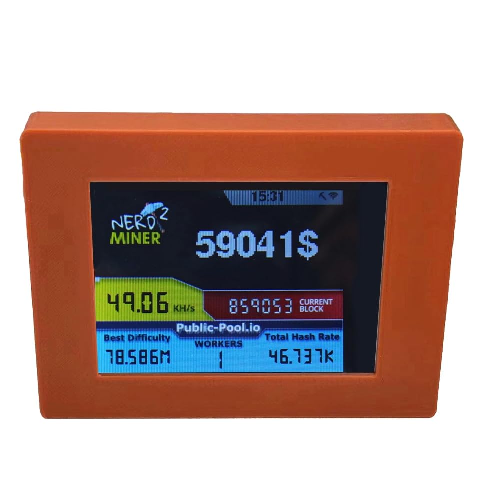 Rinteea Nerdminer V2 Miner 56 /S 2,8 LCD -Display BTC Lotterie Miner Bitcoin Solo Miner Nerd Miner B Rinteea Nerdminer V2 Miner 56 /S 2,8 LCD -Display BTC Lotterie Miner Bitcoin Solo Miner Nerd Miner B von Rinteea