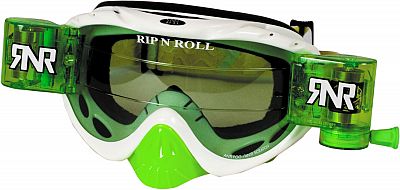 Rip n Roll Hybrid Color, Crossbrille - Weiß/Grün Rip n Roll Hybrid Color, Crossbrille - Weiß/Grün von Rip n Roll