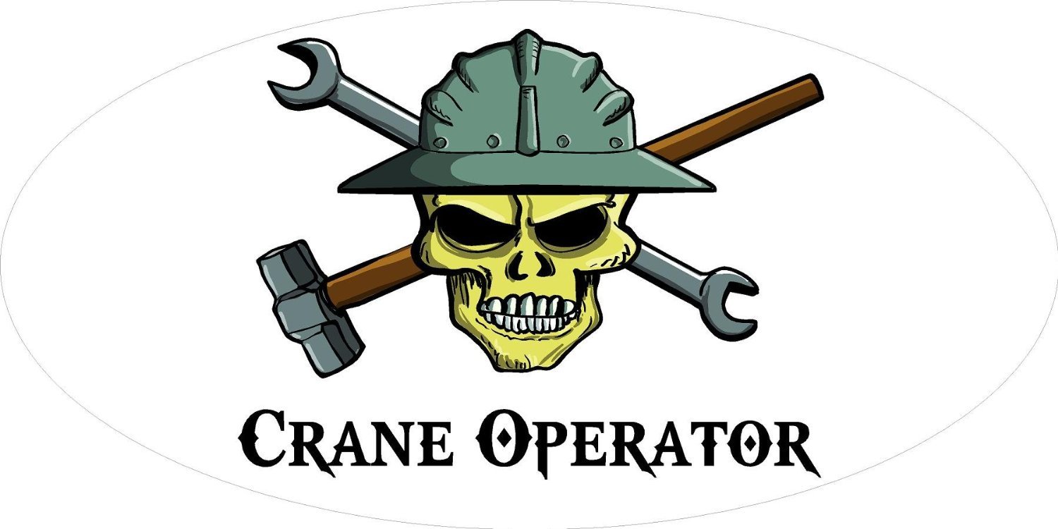 Aufkleber Autoaufkleber JDM Die Hart - 3 - Crane Operator Skull Hard Hat Helmet Stickers 38mmx76mm Aufkleber Autoaufkleber JDM Die Hart - 3 - Crane Operator Skull Hard Hat Helmet Stickers 38mmx76mm von Ritrama