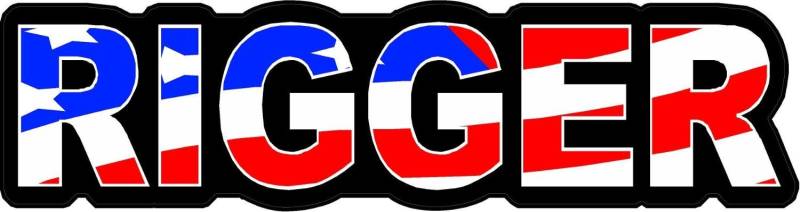 Indigos UG Auto Aufkleber 3 - Rigger US Flag Hard Hat Helmet Stickers 25mmx50mm H151 von Ritrama