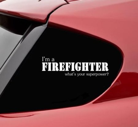 Aufkleber Autoaufkleber JDM Die Hart - I'm a Firefighter Whats Your Superpower? Funny Auto Laptop Tuning Sticker Decal Heckscheibe LKW s 203mmx63mm Aufkleber Autoaufkleber JDM Die Hart - I'm a Firefighter Whats Your Superpower? Funny Auto Laptop Tuning Sticker Decal Heckscheibe LKW s 203mmx63mm von Ritrama