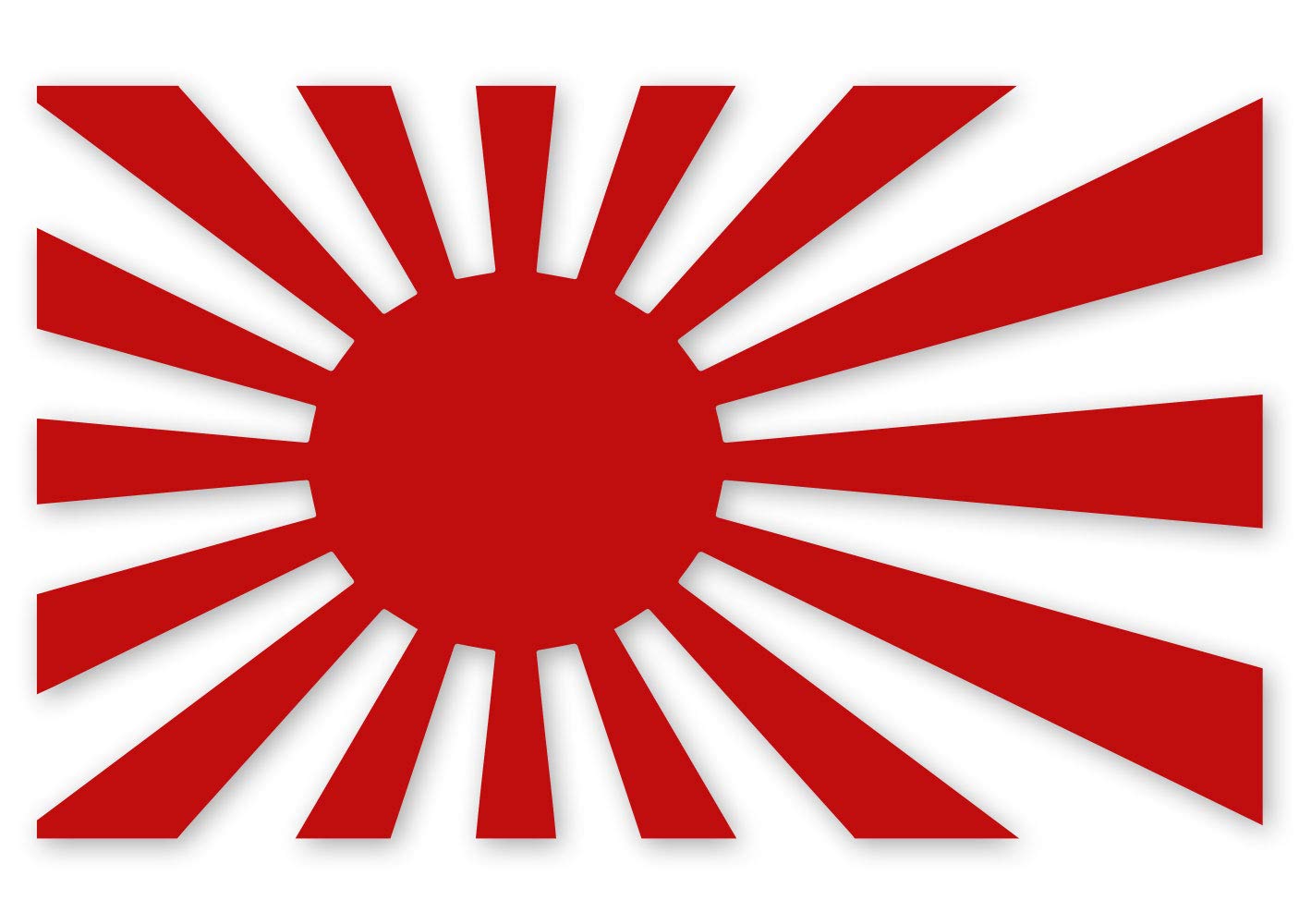 Aufkleber Rising Sun Kyokujitsuki Sonne Japan Flagge rot Auto Sticker Witterungs- und UV-beständig Aufkleber Rising Sun Kyokujitsuki Sonne Japan Flagge rot Auto Sticker Witterungs- und UV-beständig von Ritter Mediendesign