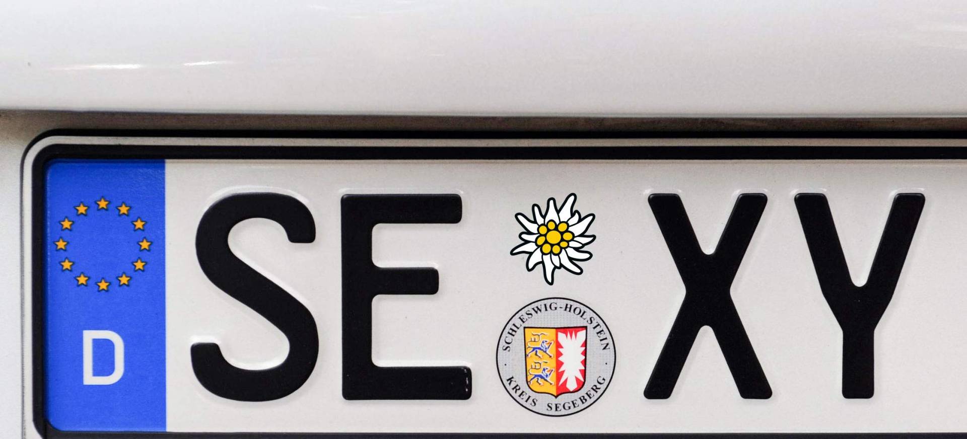 Ritter Mediendesign Aufkleber Edelweiss Nummernschild 2 Stück Kennzeichen Klebegrafik Waschstrassenfest UV-Beständig Ritter Mediendesign Aufkleber Edelweiss Nummernschild 2 Stück Kennzeichen Klebegrafik Waschstrassenfest UV-Beständig von Ritter Mediendesign