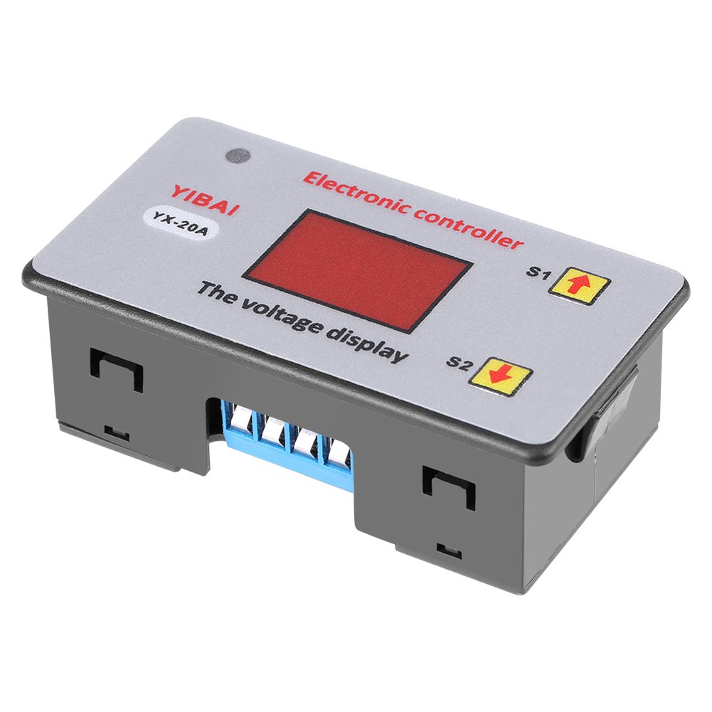 Unterspannungsüberwachung, 12-V-Batterie-Unterspannungsabschaltung, automatischer Einschaltschutz, Unterspannungsregler mit Taste für spannungsüberwachung 12v unterspannungsschutz 12v gloglow batterie von Riuty