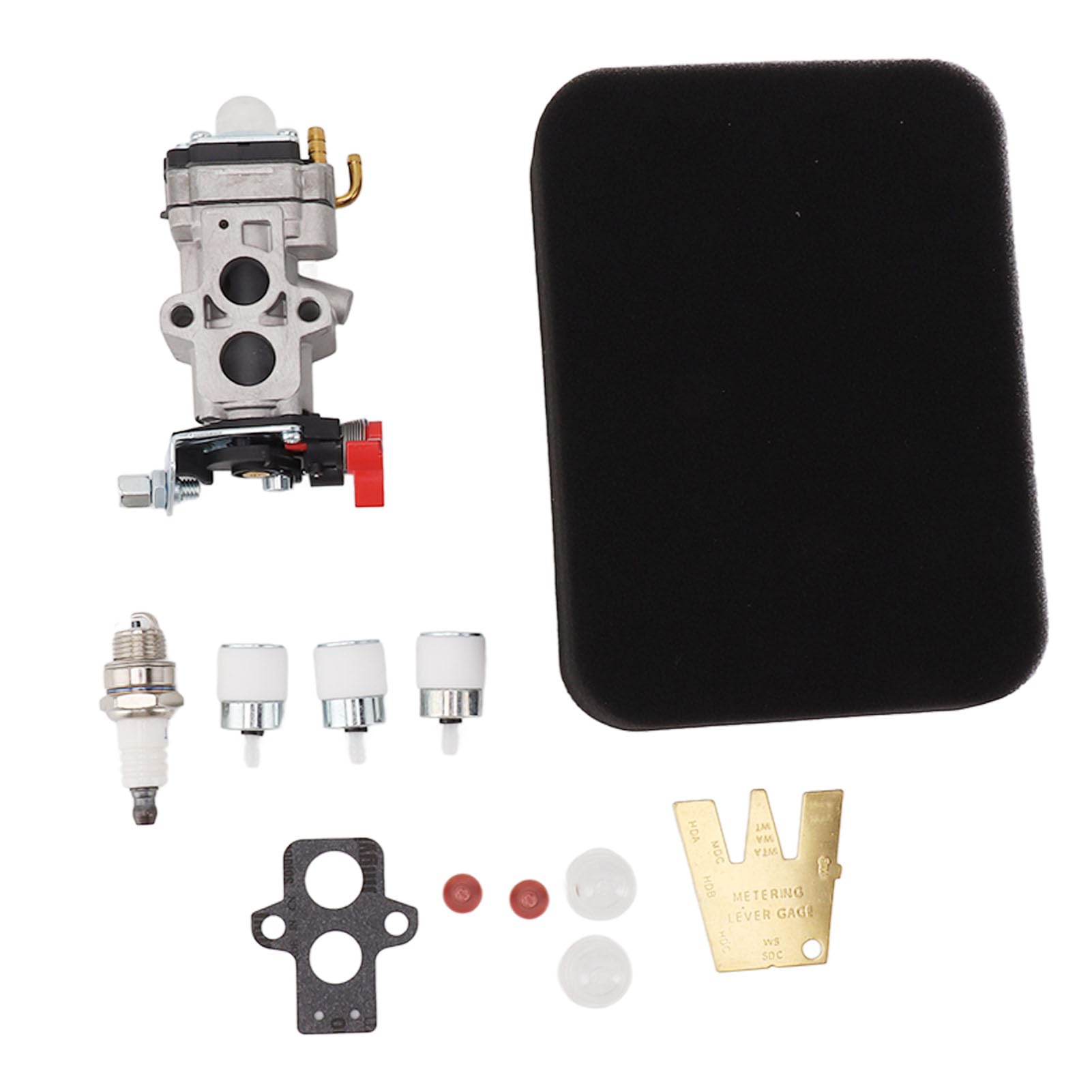 Hochqualität WYA 79 Vergaserersatzkit für 581177001, Echter Zündstecker, Kraftstofffilter Enthalten, Geeignet für -Enthusiasten Hochqualität WYA 79 Vergaserersatzkit für 581177001, Echter Zündstecker, Kraftstofffilter Enthalten, Geeignet für -Enthusiasten von Riuulity