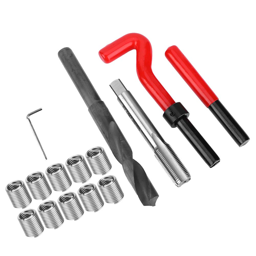 Riuulity Edelstahl -Faden -Reparatur Kit Twisted Bohrschlüssel TIPP für das Auto M14x1.25, WearResistant Gewinde Einsatzwerkzeug für Hochspannungsschalter Riuulity Edelstahl -Faden -Reparatur Kit Twisted Bohrschlüssel TIPP für das Auto M14x1.25, WearResistant Gewinde Einsatzwerkzeug für Hochspannungsschalter von Riuulity