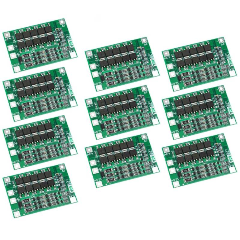 10PCS 3S 12V 40A Board Module With balanced von Rivermidfish DE