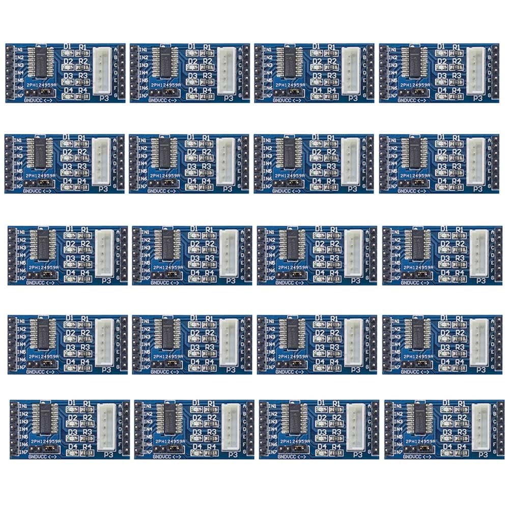 20Pcs 5-12V ULN2003 Stepper Motor Driver Board Module for 28BYJ-48 20Pcs 5-12V ULN2003 Stepper Motor Driver Board Module for 28BYJ-48 von Rivermidfish DE