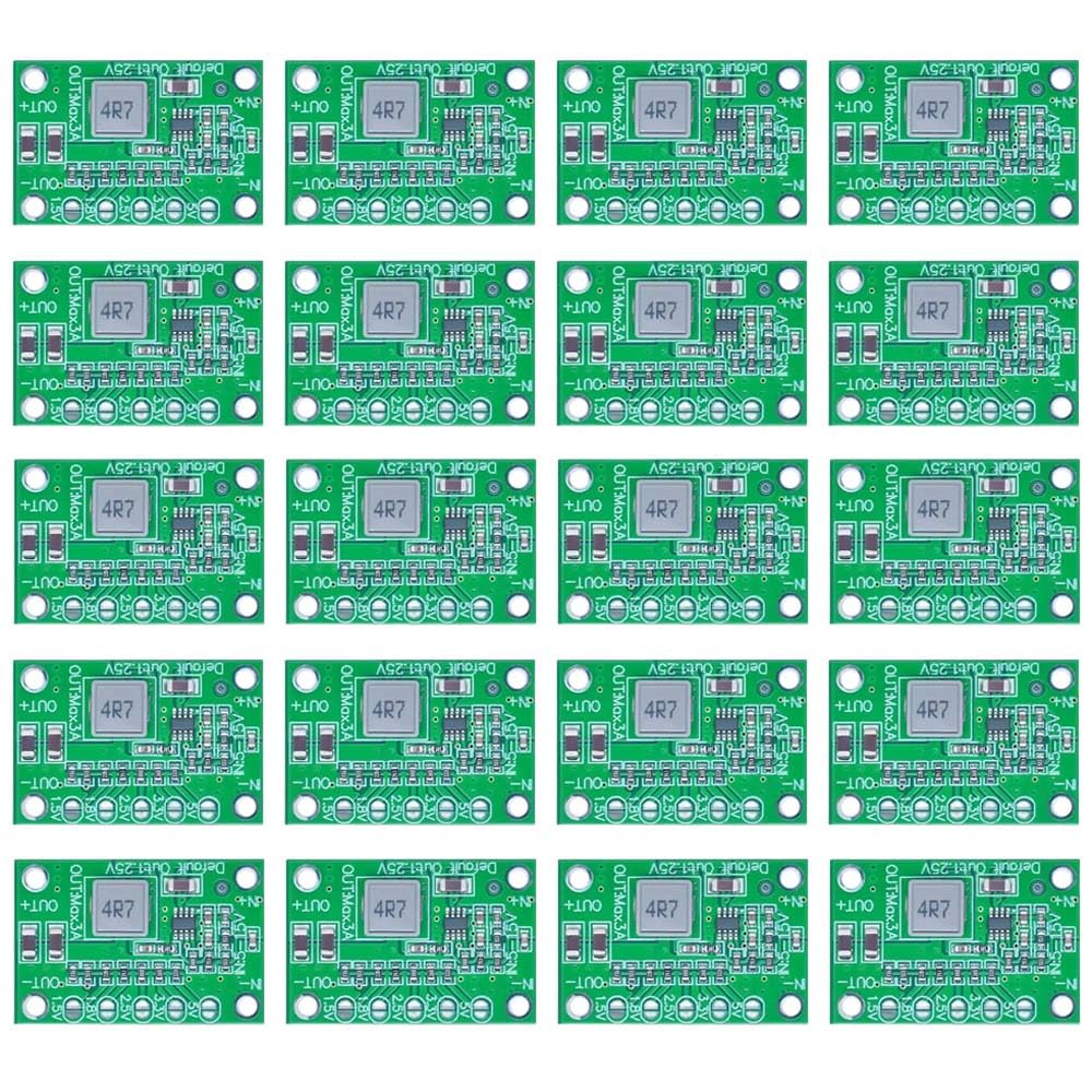 20Pcs CA-1235 DC Boost Down Power Module 5-16V to 1.25V/1.5V/1.8V/2.5V/3.3V/5V 3A Buck Voltage Converter Board 20Pcs CA-1235 DC Boost Down Power Module 5-16V to 1.25V/1.5V/1.8V/2.5V/3.3V/5V 3A Buck Voltage Converter Board von Rivermidfish DE