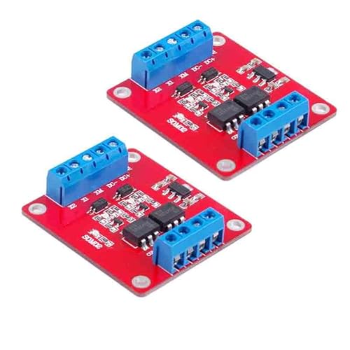 2PCS 2-Channel Solid State Relay Module High-Low Level Trigger 3A Optocoupler Isolation 2PCS 2-Channel Solid State Relay Module High-Low Level Trigger 3A Optocoupler Isolation von Rivermidfish DE