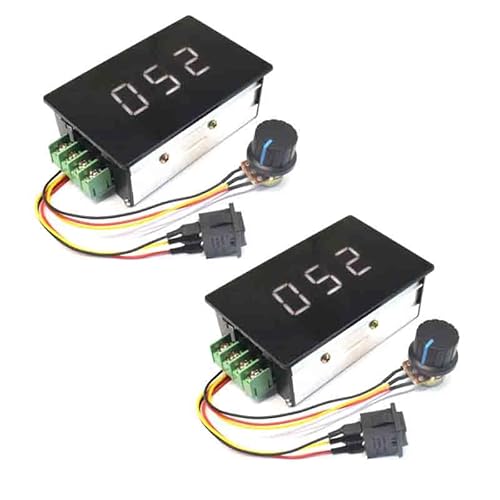 2PCS PWM DC motor speed regulator 6V 12V 24V 36V 48V 60 drive module 30A brushed motor current regulator von Rivermidfish DE