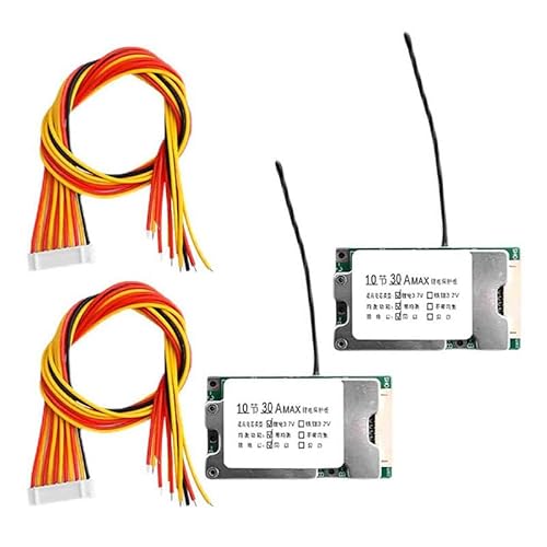 2Pcs 10S 30A 36V Board with Balance Function von Rivermidfish DE