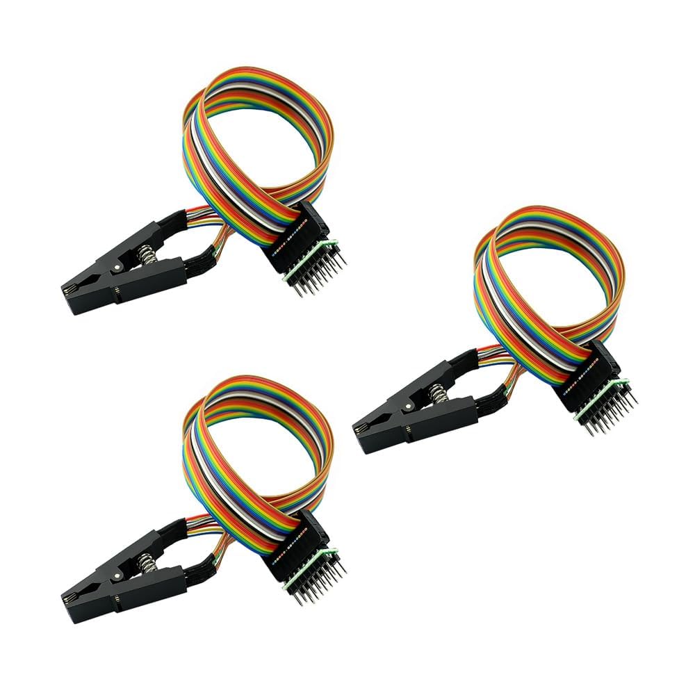 3PCS SOP16 IC Test Clip SOP16 to DIP16 Test Clip Suitable for 25 Series Chips Universal Body Programming Clip Test Clamp 3PCS SOP16 IC Test Clip SOP16 to DIP16 Test Clip Suitable for 25 Series Chips Universal Body Programming Clip Test Clamp von Rivermidfish DE