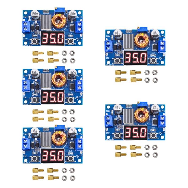 5Pcs 5A 75W DC-DC Buck Down Power Module XL4015 von Rivermidfish DE