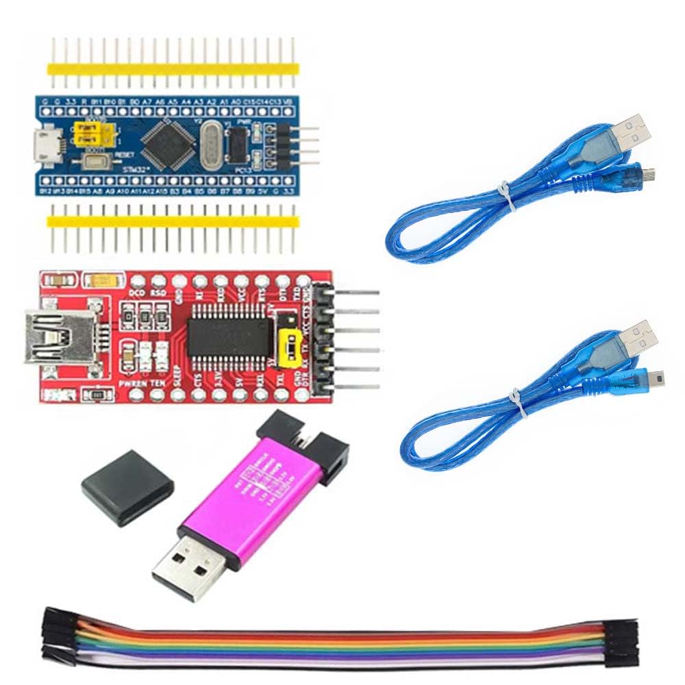 STM32F103C8T6 Board Mini USB to TTL Serial Converter kit with Micro/Mini to USB Cable Female to Female Cable STM32F103C8T6 Board Mini USB to TTL Serial Converter kit with Micro/Mini to USB Cable Female to Female Cable von Rivermidfish DE