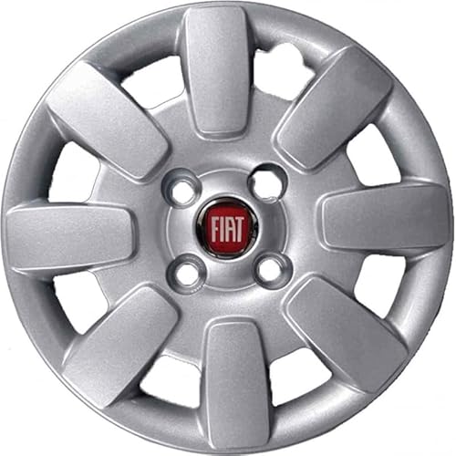Satz mit 4 anpassbaren Radkappen – für FIAT Panda Modell 2010 – Durchmesser 13 Zoll – Nicht original Satz mit 4 anpassbaren Radkappen – für FIAT Panda Modell 2010 – Durchmesser 13 Zoll – Nicht original von Rixto