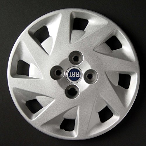 Satz mit 4 anpassbaren Radkappen – für FIAT Punto S (zweite Serie) Version '99 – Durchmesser 14 Zoll – Nicht original von Rixto