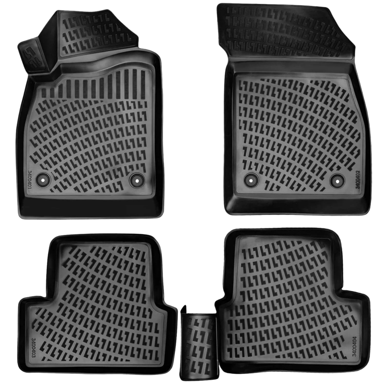 Rizline Passgenau 3D Fussmatten Auto Kompatibel mit Opel Astra J 2009-2015 Auto Zubehör 1. Und 2. Reihe Gummimatten Autos TPE Allwetter Geruchlos rutschfest Vorne und Hinten Schwarz Rizline Passgenau 3D Fussmatten Auto Kompatibel mit Opel Astra J 2009-2015 Auto Zubehör 1. Und 2. Reihe Gummimatten Autos TPE Allwetter Geruchlos rutschfest Vorne und Hinten Schwarz von Rizline