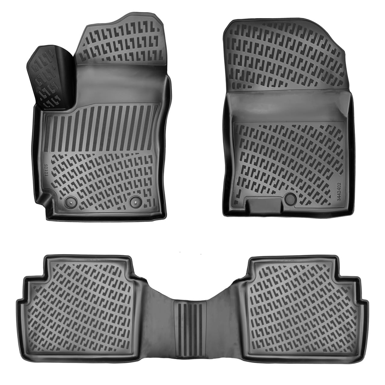 Rizline Passgenau 3D Fussmatten Auto Kompatibel mit Hyundai KONA 2. Gen ab 2023 Passgenau Fussmatten Auto Zubehör 1. Und 2. Reihe TPE Allwetter Geruchlos rutschfest Vorne und Hinten Rizline Passgenau 3D Fussmatten Auto Kompatibel mit Hyundai KONA 2. Gen ab 2023 Passgenau Fussmatten Auto Zubehör 1. Und 2. Reihe TPE Allwetter Geruchlos rutschfest Vorne und Hinten von Rizline