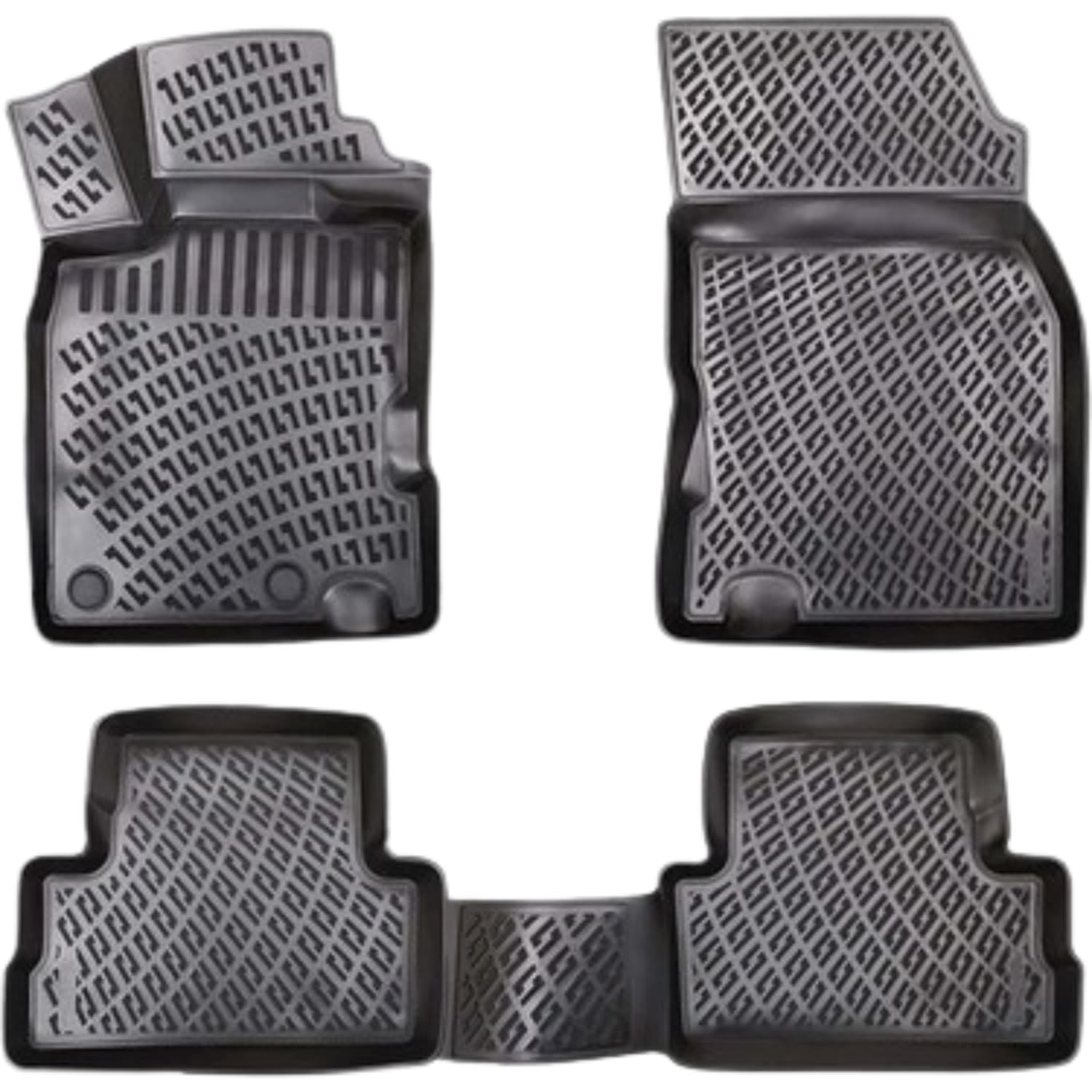 Rizline Passgenau 3D Fussmatten Auto Kompatibel mit Seat Alhambra 2.Gen 2010-2022 Passgenau Fussmatten Auto Zubehör 1. Und 2. Reihe TPE Allwetter Geruchlos rutschfest Vorne und Hinten Rizline Passgenau 3D Fussmatten Auto Kompatibel mit Seat Alhambra 2.Gen 2010-2022 Passgenau Fussmatten Auto Zubehör 1. Und 2. Reihe TPE Allwetter Geruchlos rutschfest Vorne und Hinten von Rizline