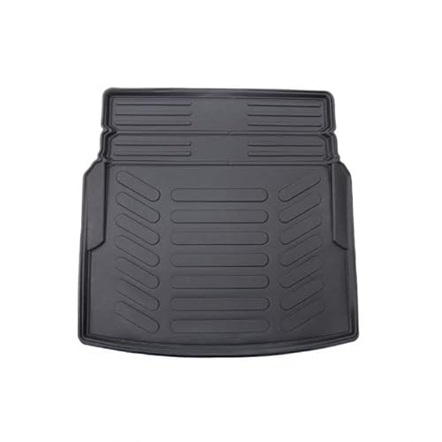 Rizline Passgenau 3D Kofferraumwanne Kompatibel mit Mercedes E Klasse W212 2009-2016 Limousune Umklapbare Rücksitze Kofferraummatte Schutzmatte Auto Zubehör Antirutschmatte Kantenschutz TPE Gummi von Rizline