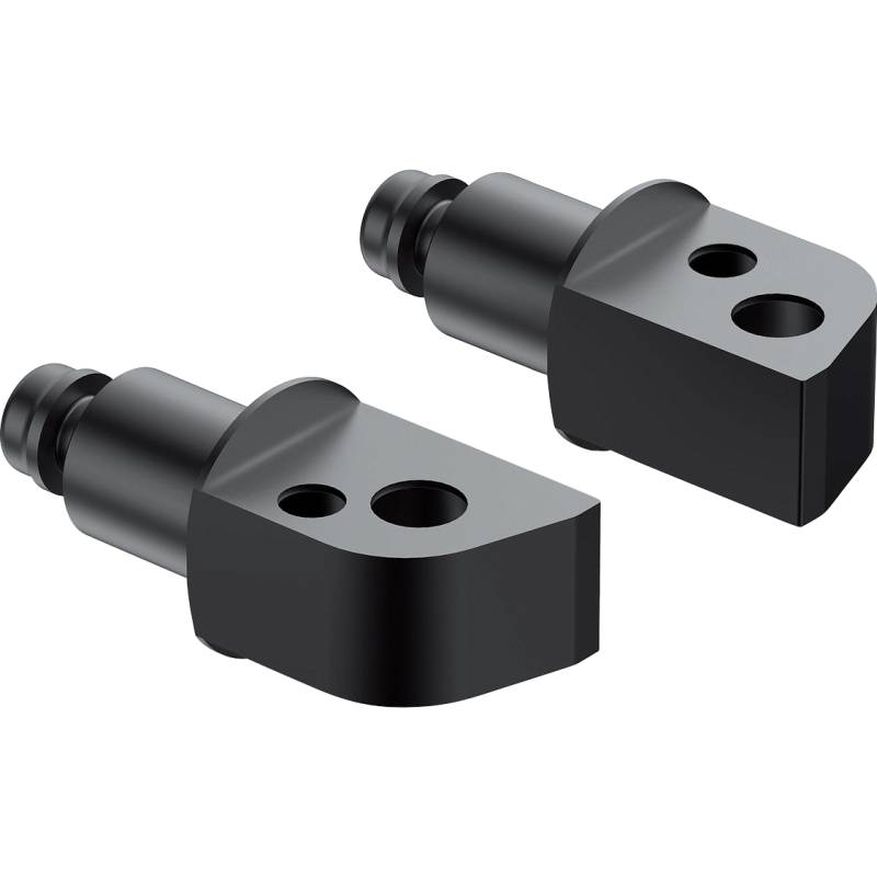 Rizoma Fußrastengelenke Ø18mm PE683B schwarz für Beifahrer von Rizoma