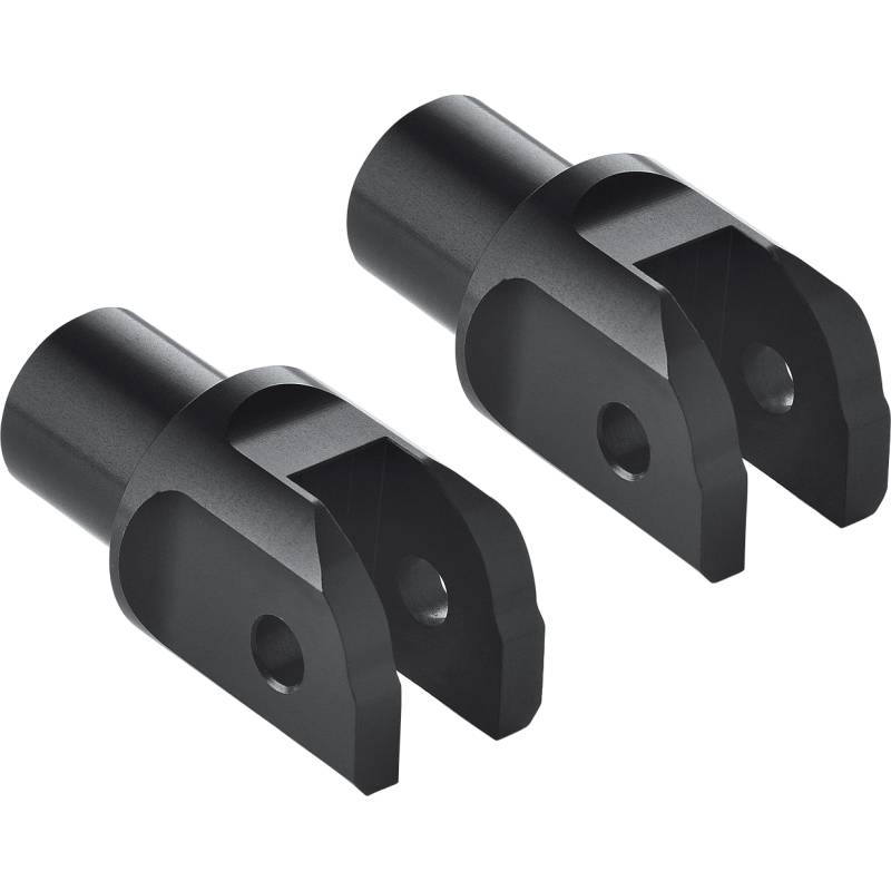 Rizoma Fußrastengelenke Ø18mm PE709B schwarz für Fahrer/Beifahrer von Rizoma