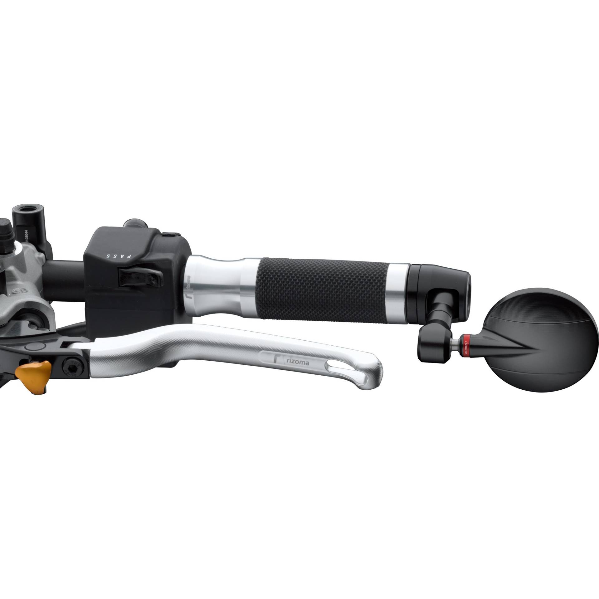 Rizoma Lenkerendenspiegel M6 Spy-R Ø94,5mm BS294B schwarz Rizoma Lenkerendenspiegel M6 Spy-R Ø94,5mm BS294B schwarz von Rizoma
