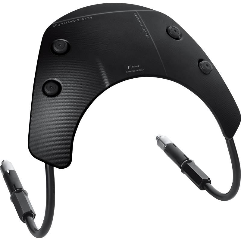 Rizoma Windschild Alu ZVP010B schwarz für Vespa GTS 300 2016- von Rizoma