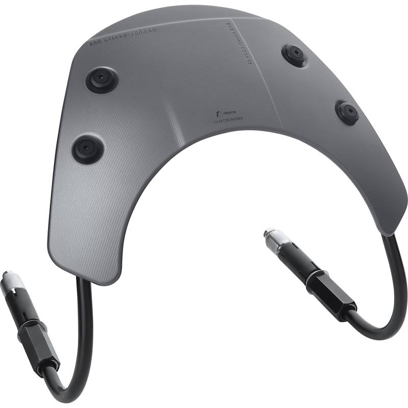 Rizoma Windschild Alu ZVP010D grau für Vespa GTS 300 2016- von Rizoma